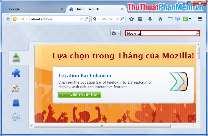 Block websites with the Blocksite add-on in Firefox Picture 4
