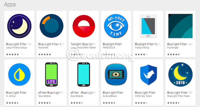 Blue light filtering applications must be available for your computer, phone Picture 2