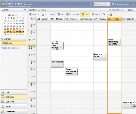 BPOS online office suite Picture 2