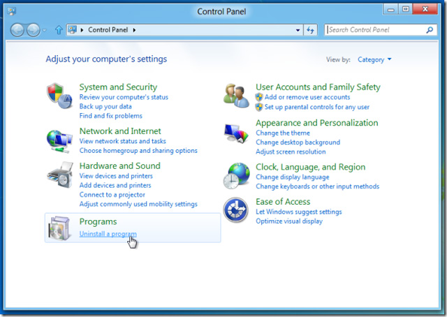 Break the Control Panel Metro of Windows 8 Picture 14
