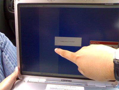 Bruises on the LCD screen Picture 1