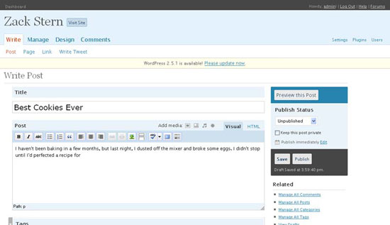 Build a blog with WordPress Picture 3