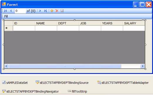 Build and use SQL / PL stored procedure with Visual Studio 2005 Picture 15