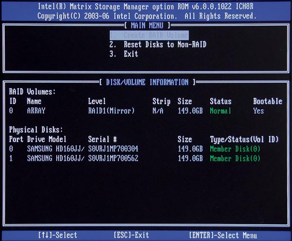 Building backup disk system (RAID) Picture 5
