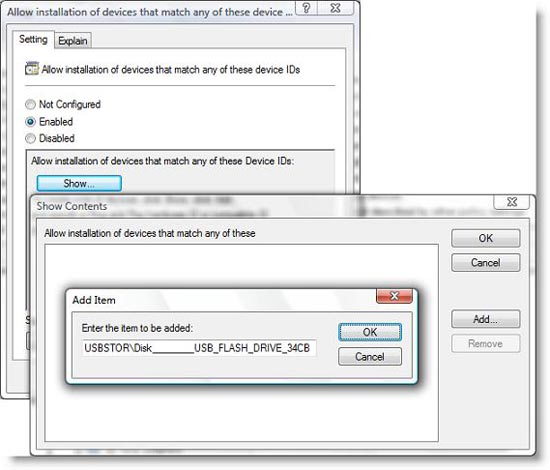 Built-in device control security guide (Last part) Picture 10
