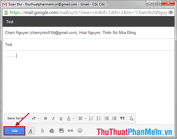 Bulk mail in Gmail Picture 7