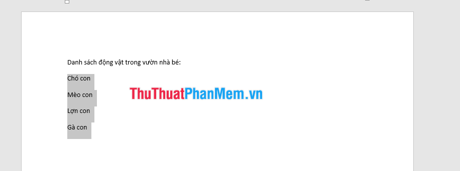 Bullets, Numbering in Word Picture 6