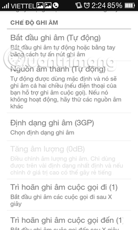 Call recording Android with Call Recorder - ACR Picture 6