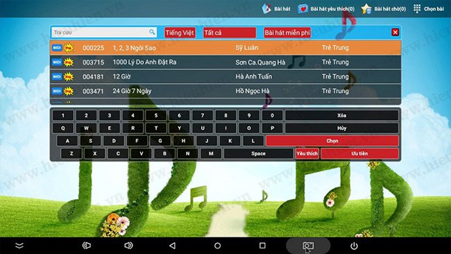 Can singing karaoke online on Smart TV? Picture 3