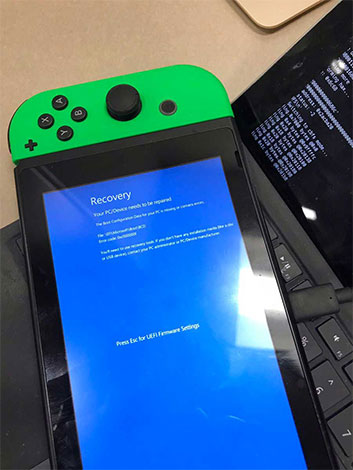 Can Windows 10 run soon on Nintendo Switch? Picture 2