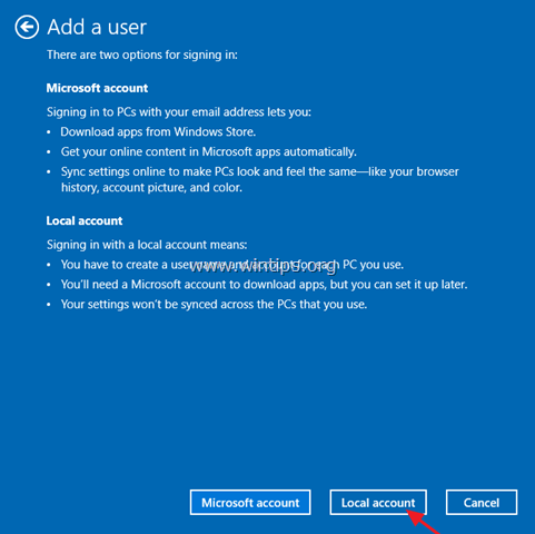 Cannot create a new user account on Windows 10, 8.1 and 8, this is how to fix it Picture 5