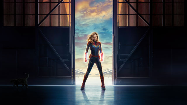 Captain Marvel wallpaper set of high resolution for computers Picture 1