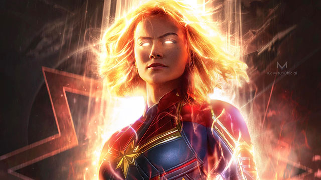 Captain Marvel wallpaper set of high resolution for computers Picture 13