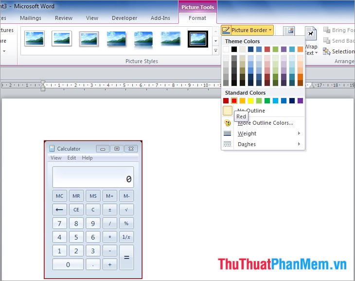 Capture and edit images in Word Picture 5