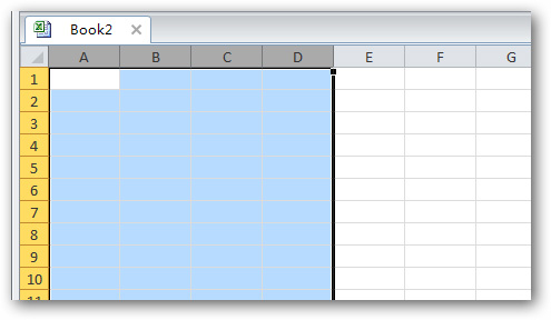 Change color between different lines in Microsoft Excel Picture 1