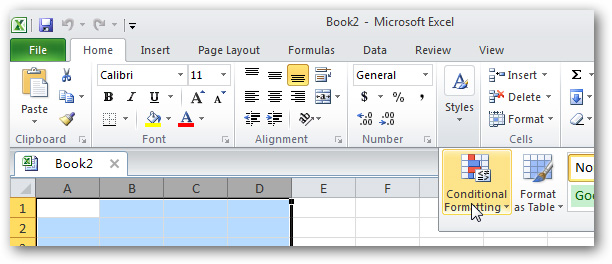 Change color between different lines in Microsoft Excel Picture 2