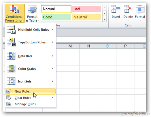 Change color between different lines in Microsoft Excel Picture 3