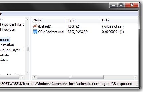 Change Logon screen on Windows 7 Picture 1