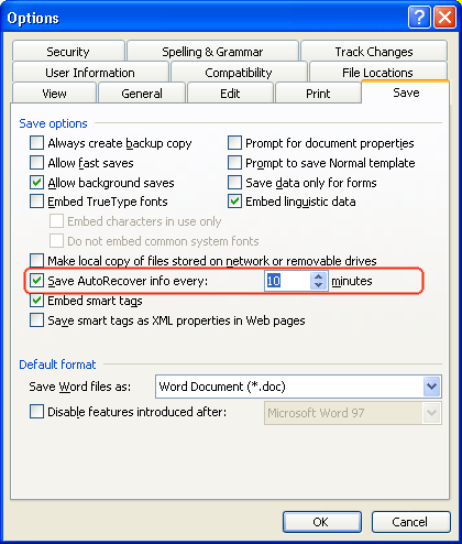Change some options in MS Word Picture 7