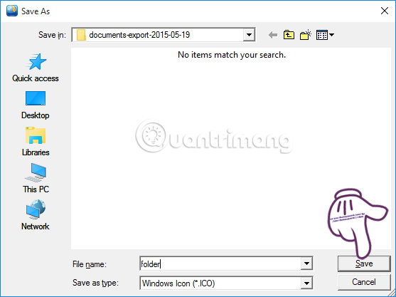Change the avatar for the folder with IconCool Studio Picture 10