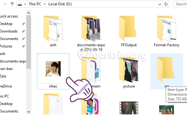 Change the avatar for the folder with IconCool Studio Picture 16