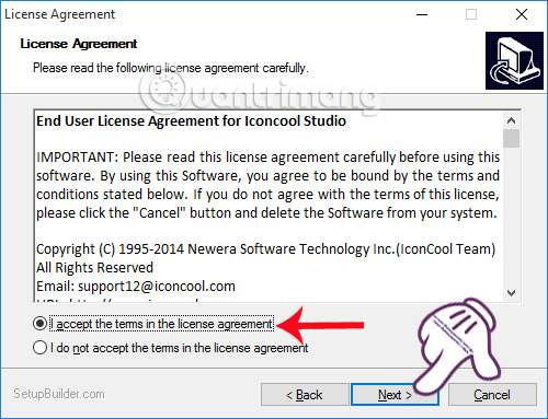 Change the avatar for the folder with IconCool Studio Picture 2