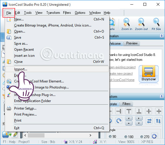 Change the avatar for the folder with IconCool Studio Picture 6