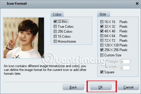 Change the avatar for the folder with IconCool Studio Picture 8