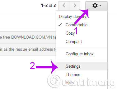 Change the display name when sending Gmail Picture 1