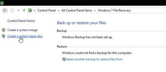 Change the forgotten password on Windows 8 Picture 1