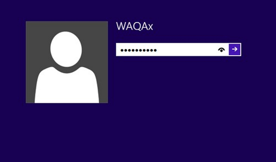Change the forgotten password on Windows 8 Picture 10