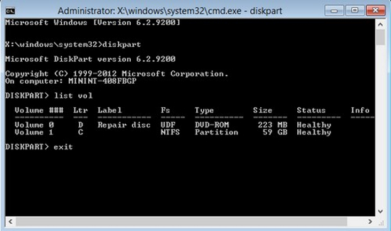 Change the forgotten password on Windows 8 Picture 5