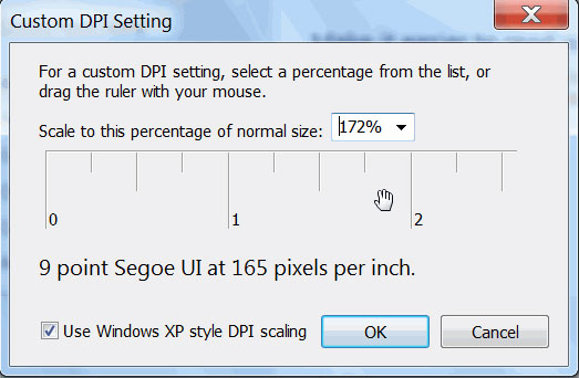 Change the icon size and display settings in Windows 7 Picture 7