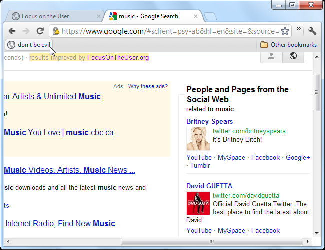 Change the integrated auto feature of Google+ Picture 9