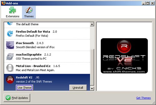 Change the look for Firefox Picture 4