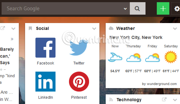 Change the new tab interface on Firefox with 4 stylish add-ons Picture 5