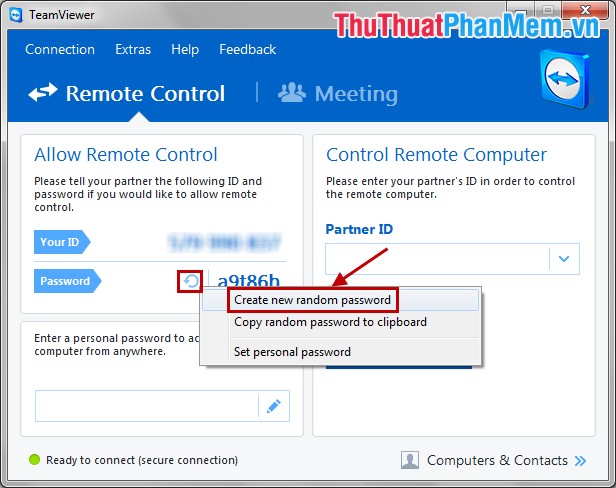 Change the password length of Teamviewer for more security Picture 5