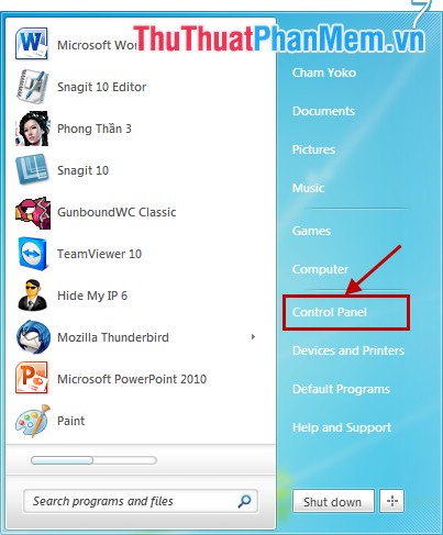 Change the setting mode when you press the Power button on the computer Picture 1