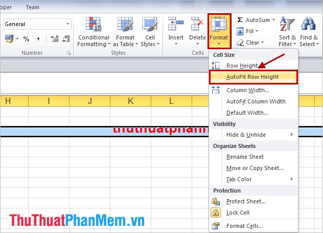 excel adjust row height to fit text automatically