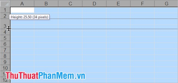 Change the width of columns and the height of rows in Excel Picture 18