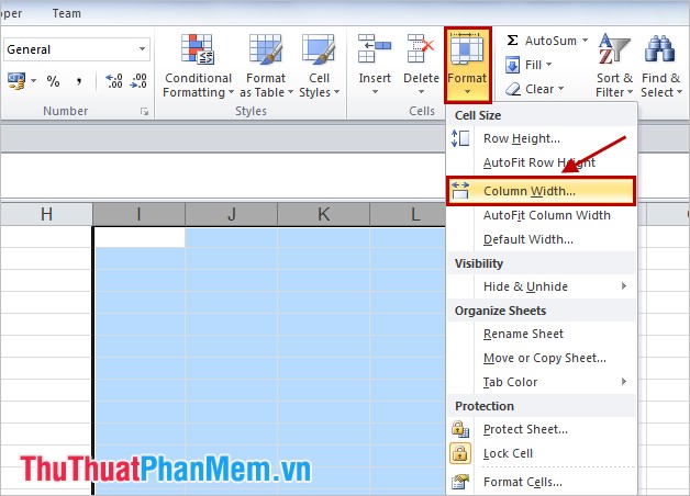 Change The Width Of Columns And The Height Of Rows In Excel