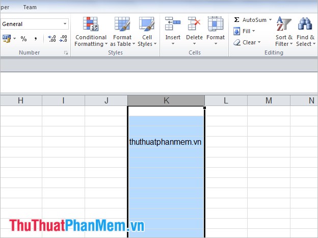 Change the width of columns and the height of rows in Excel Picture 6
