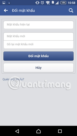 Change your Facebook password on your phone, how to change mk fb Picture 5