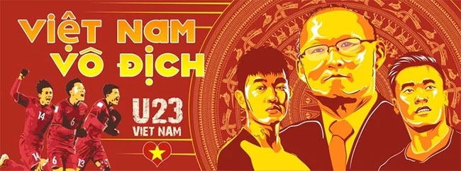 Change your Facebook profile to cheer U23 Vietnam Picture 1