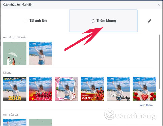 Change your Facebook profile to cheer U23 Vietnam Picture 3