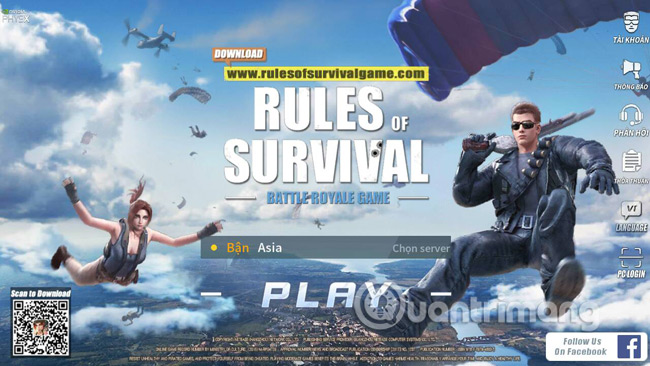 Changing the language of Rules of Survival to Vietnamese Picture 4