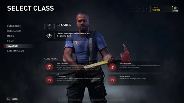 Character classes in World War Z and unique skills Picture 7