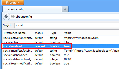 Chat Facebook right on Firefox 17 Picture 3