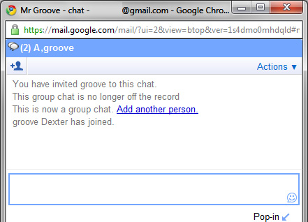 Chat groups easily in Gmail Picture 2