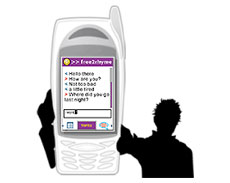 Chat on mobile phones Picture 1